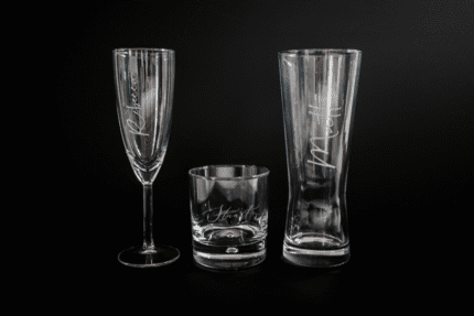 Engraved glasses