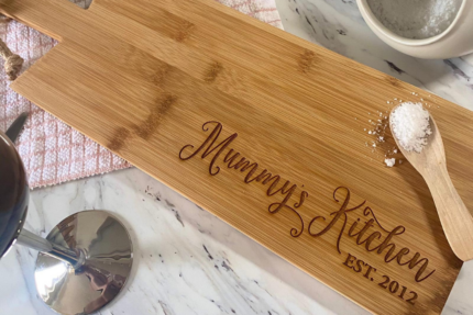 Personalised Engraved chopping board