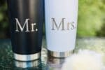 Mr & Mrs thermal mugs